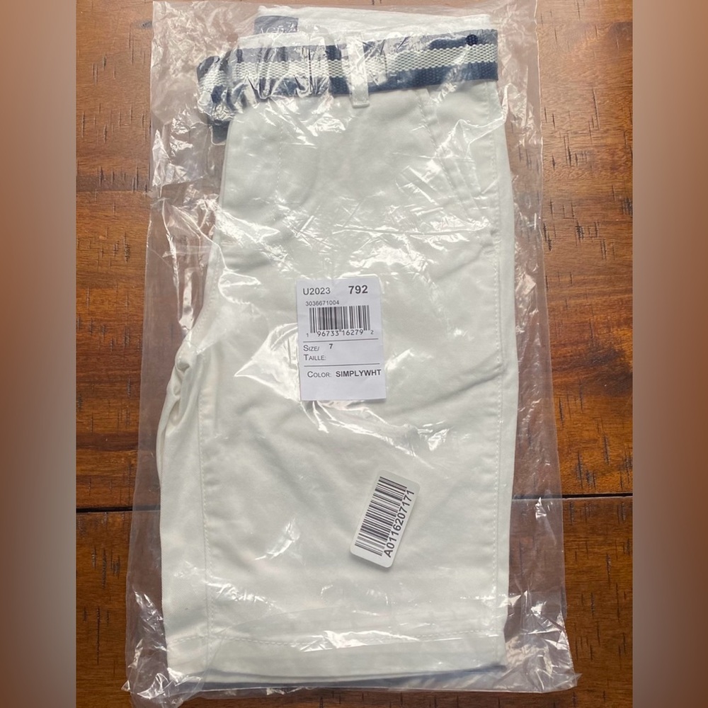 •NIP•The Children’s Place Boys Belted Chino Shorts